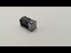 Machine de numérotation typographique à 6 éviers du chiffre 2 avec norme convexe