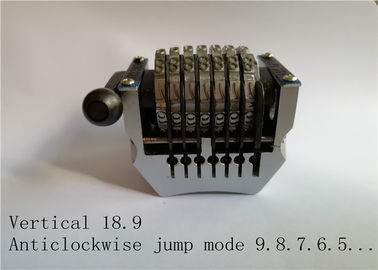 Type en sens inverse des aiguilles d'une montre rotatoire de corps convexe de Sandard de mode de saut de numéroteur automatique de la verticale 18,9